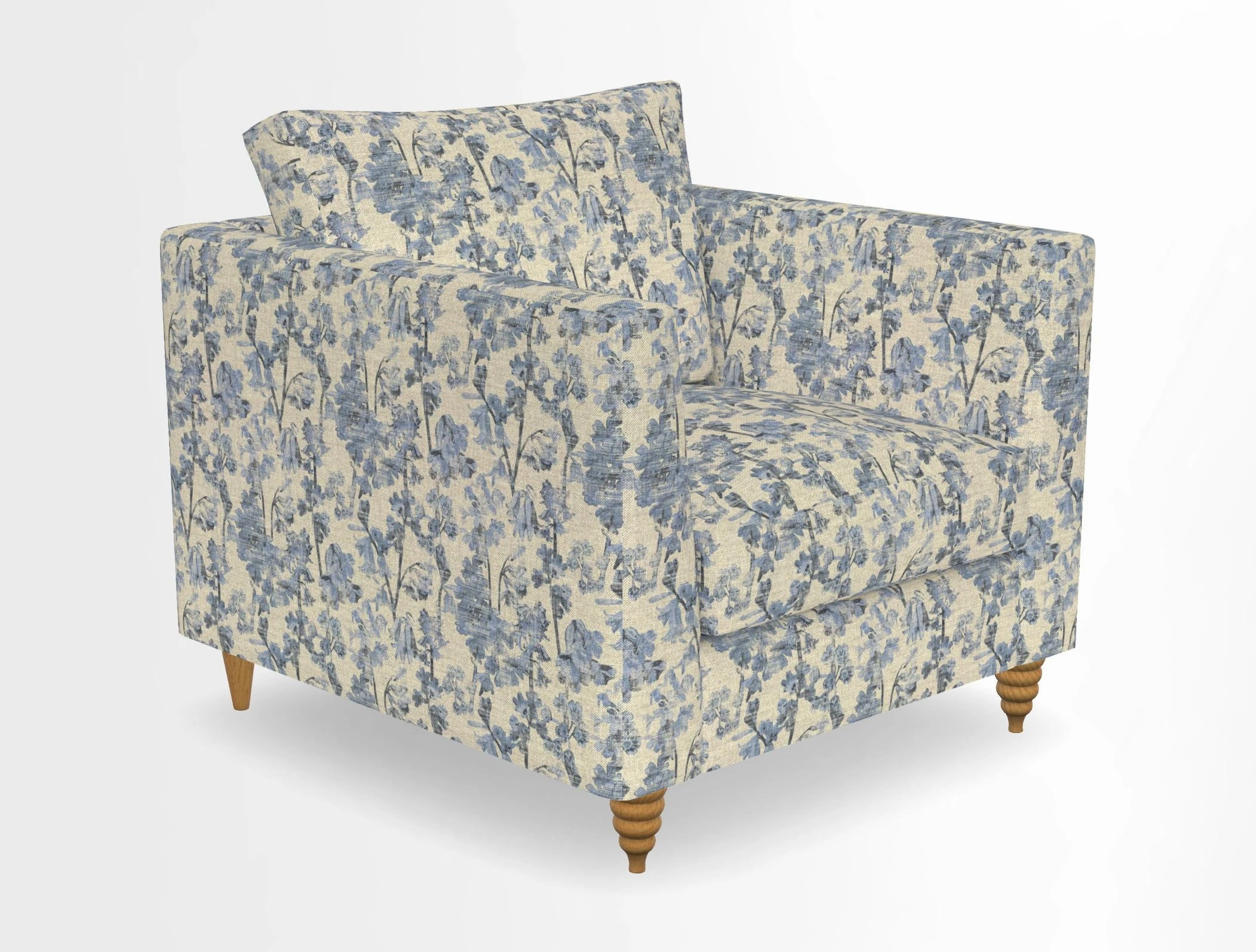 Saltdean chair in Two Tone Plain Biscuit