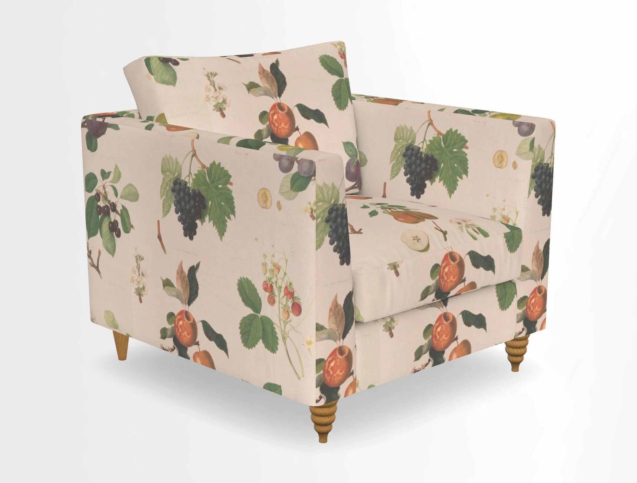 Saltdean chair in Two Tone Plain Biscuit