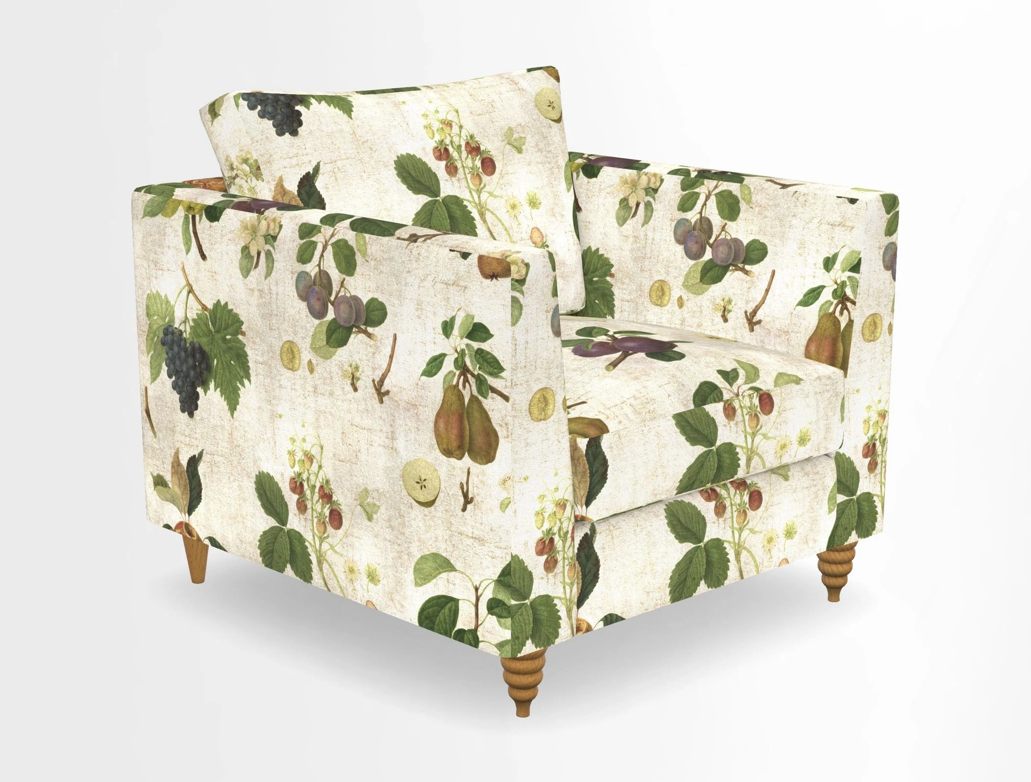 Saltdean chair in Two Tone Plain Biscuit