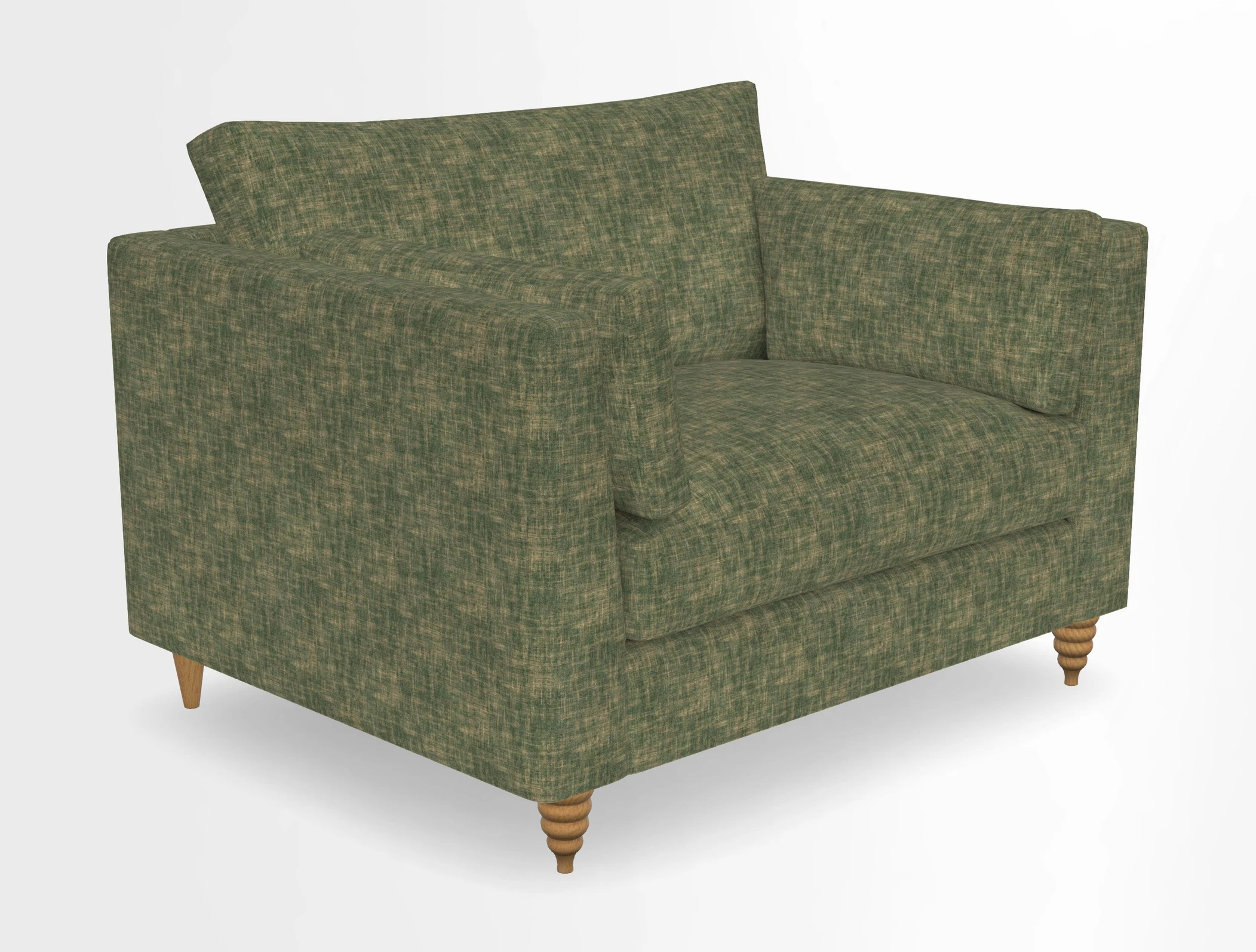 Saltdean snuggler in Linwood Tango Velvet Rosewood