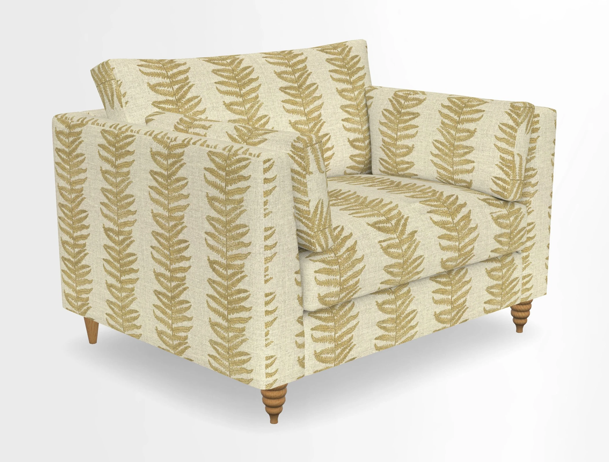 Saltdean snuggler in Linwood Tango Velvet Rosewood