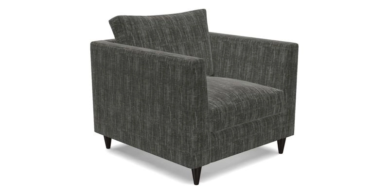 Saltdean Chair in Two Tone Plain Biscuit