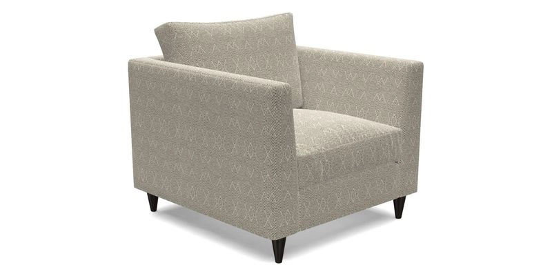 Saltdean Chair in Two Tone Plain Biscuit