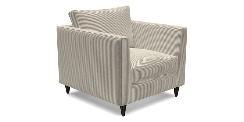 Saltdean Chair in Two Tone Plain Biscuit