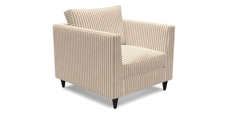 Saltdean Chair in Two Tone Plain Biscuit