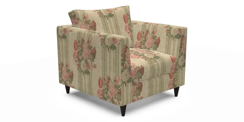 Saltdean Chair in Two Tone Plain Biscuit