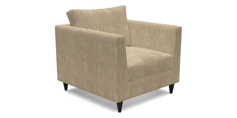 Saltdean Chair in Two Tone Plain Biscuit