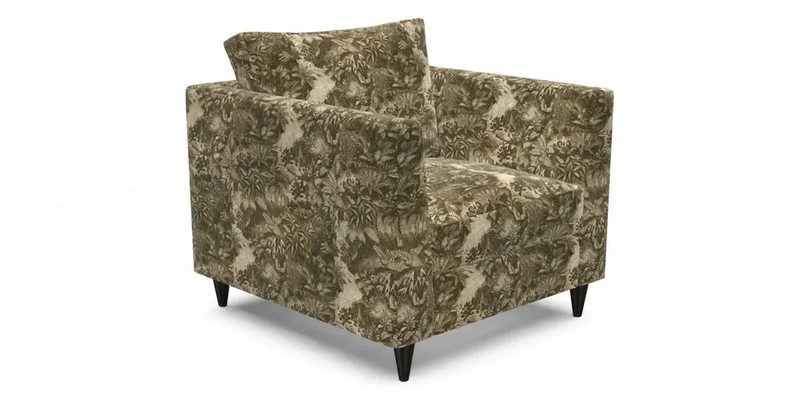 Saltdean Chair in Two Tone Plain Biscuit