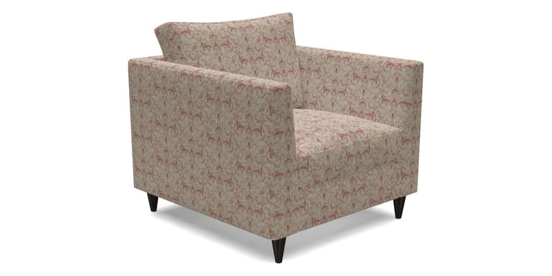 Saltdean Chair in Two Tone Plain Biscuit