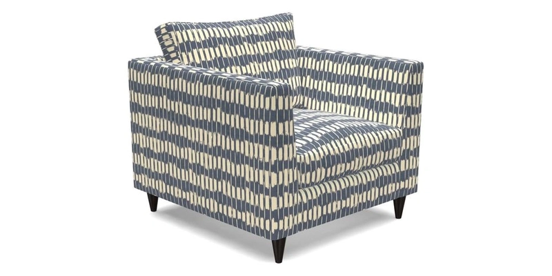 Saltdean Chair in Two Tone Plain Biscuit