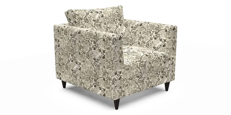 Saltdean Chair in Two Tone Plain Biscuit