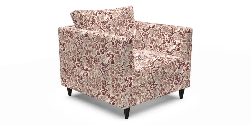 Saltdean Chair in Two Tone Plain Biscuit