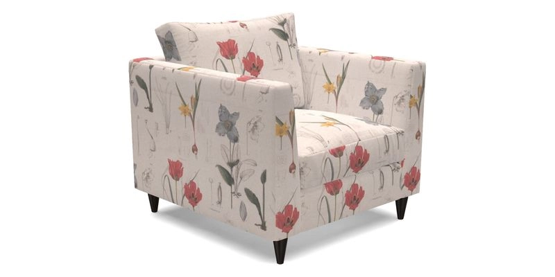 Saltdean Chair in Two Tone Plain Biscuit