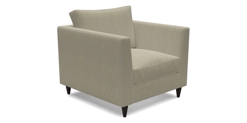 Saltdean Chair in Two Tone Plain Biscuit