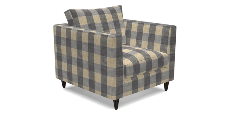 Saltdean Chair in Two Tone Plain Biscuit