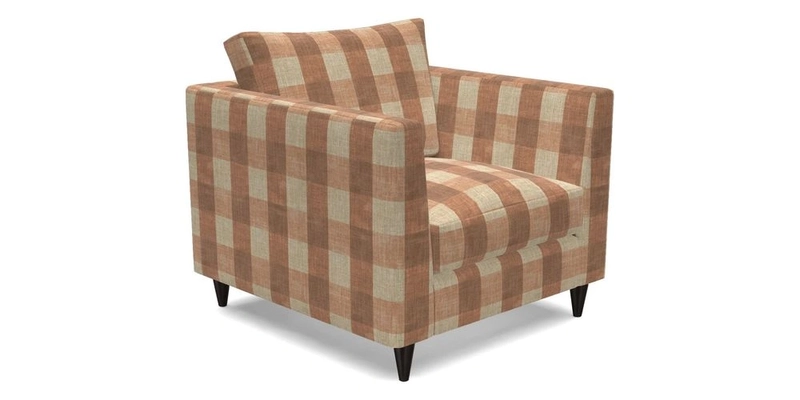 Saltdean Chair in Two Tone Plain Biscuit