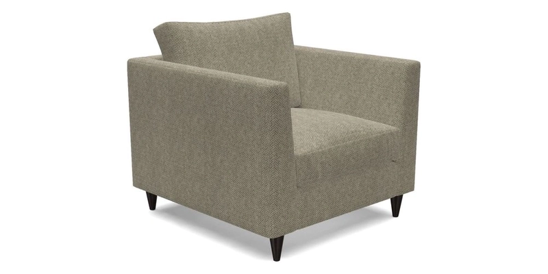 Saltdean Chair in Two Tone Plain Biscuit