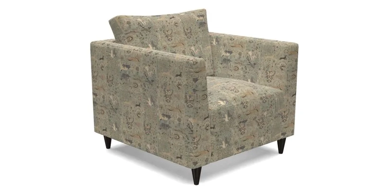 Saltdean Chair in Two Tone Plain Biscuit