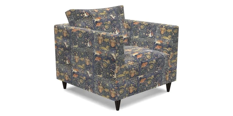 Saltdean Chair in Two Tone Plain Biscuit