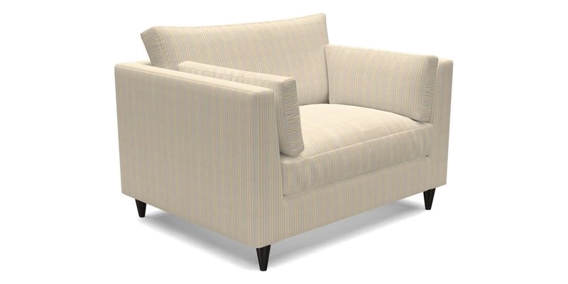 Saltdean Snuggler in Linwood Tango Velvet Rosewood