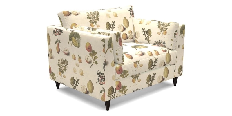 Saltdean Snuggler in Linwood Tango Velvet Rosewood