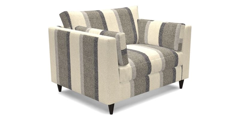 Saltdean Snuggler in Linwood Tango Velvet Rosewood