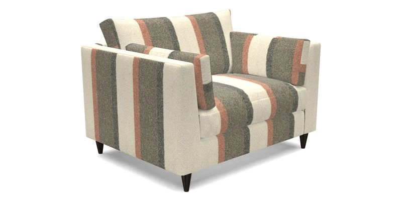 Saltdean Snuggler in Linwood Tango Velvet Rosewood