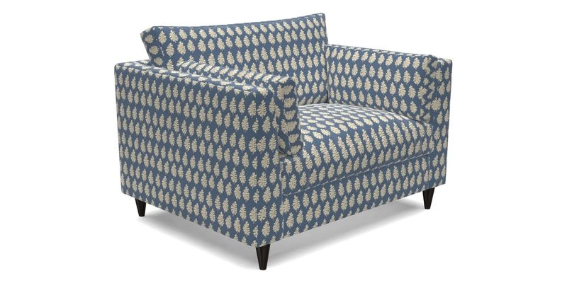 Saltdean Snuggler in Linwood Tango Velvet Rosewood