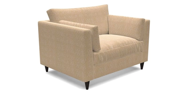 Saltdean Snuggler in Linwood Tango Velvet Rosewood