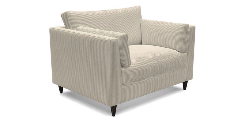 Saltdean Snuggler in Linwood Tango Velvet Rosewood