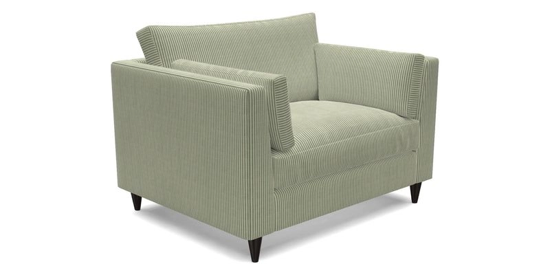 Saltdean Snuggler in Linwood Tango Velvet Rosewood