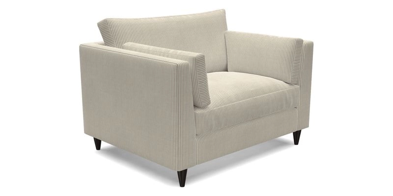 Saltdean Snuggler in Linwood Tango Velvet Rosewood