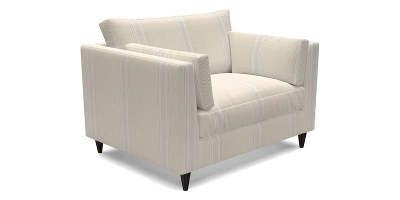 Saltdean Snuggler in Linwood Tango Velvet Rosewood