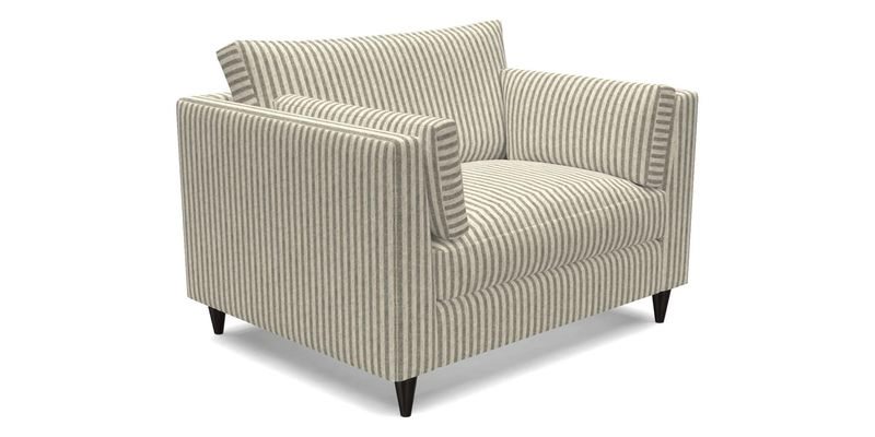 Saltdean Snuggler in Linwood Tango Velvet Rosewood