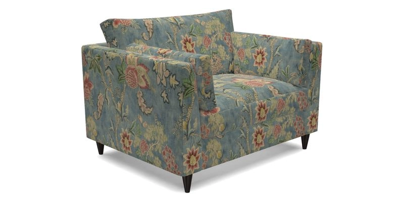 Saltdean Snuggler in Linwood Tango Velvet Rosewood