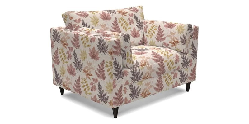 Saltdean Snuggler in Linwood Tango Velvet Rosewood