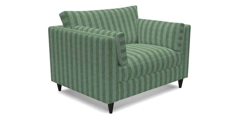 Saltdean Snuggler in Linwood Tango Velvet Rosewood