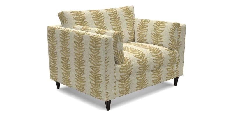 Saltdean snuggler in Linwood Tango Velvet Rosewood