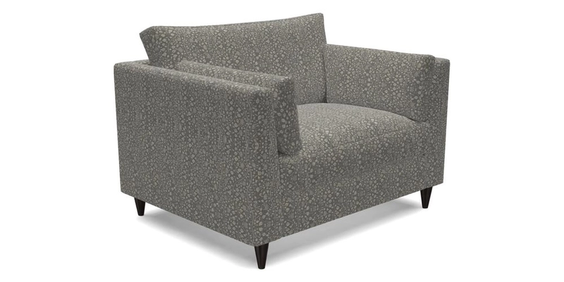 Saltdean Snuggler in Linwood Tango Velvet Rosewood