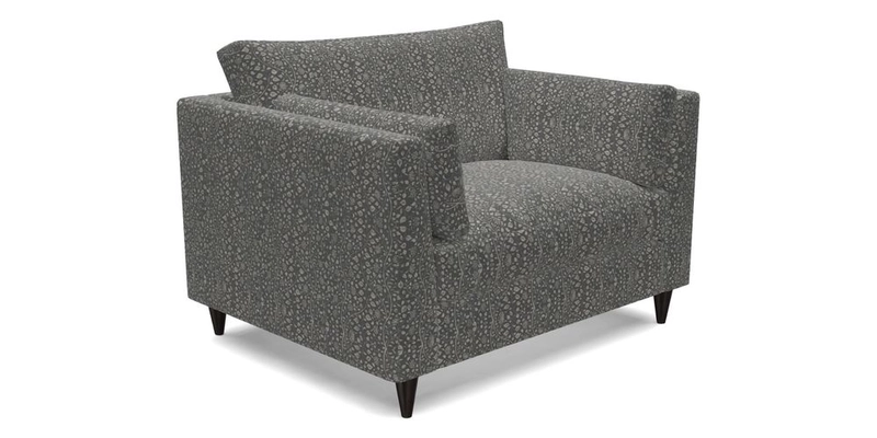 Saltdean Snuggler in Linwood Tango Velvet Rosewood