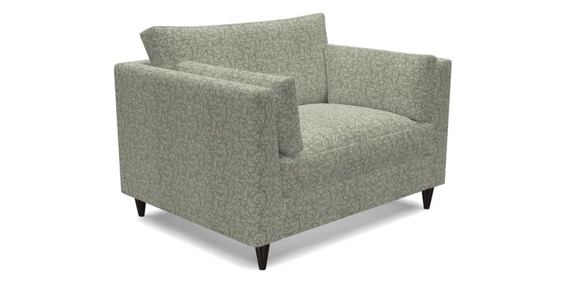 Saltdean Snuggler in Linwood Tango Velvet Rosewood