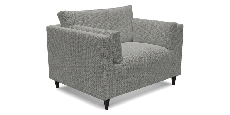 Saltdean Snuggler in Linwood Tango Velvet Rosewood