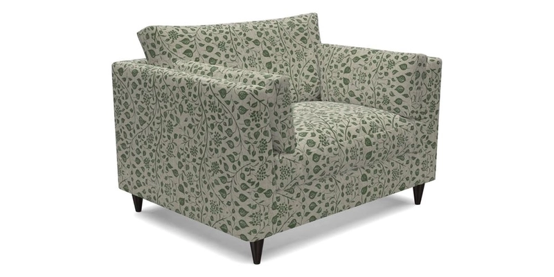 Saltdean Snuggler in Linwood Tango Velvet Rosewood