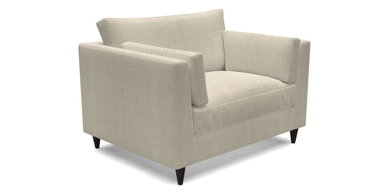 Saltdean Snuggler in Linwood Tango Velvet Rosewood