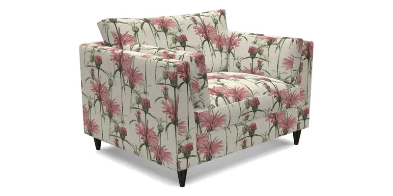 Saltdean Snuggler in Linwood Tango Velvet Rosewood