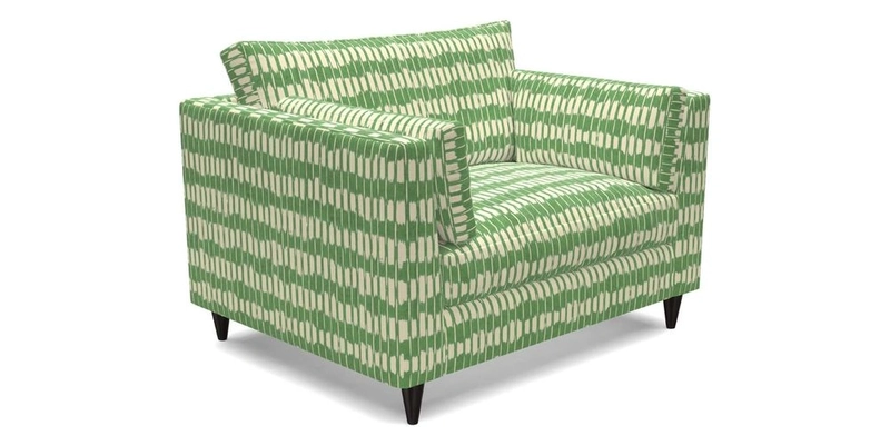 Saltdean Snuggler in Linwood Tango Velvet Rosewood