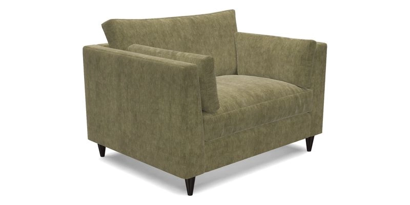 Saltdean Snuggler in Linwood Tango Velvet Rosewood