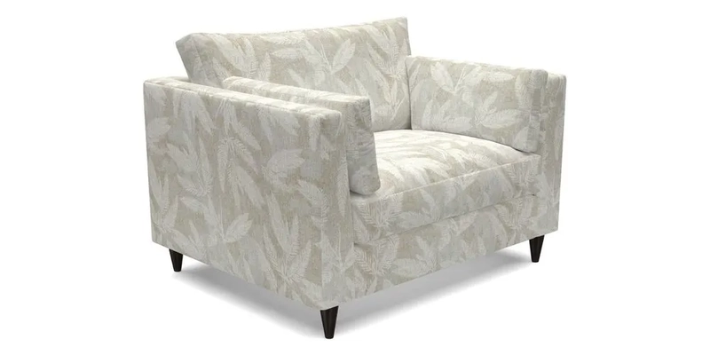 Saltdean Snuggler in Linwood Tango Velvet Rosewood