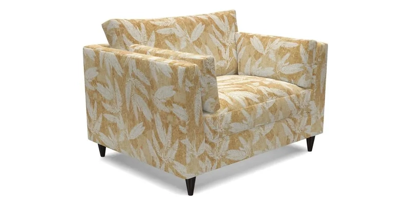 Saltdean Snuggler in Linwood Tango Velvet Rosewood