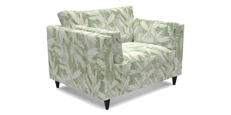 Saltdean Snuggler in Linwood Tango Velvet Rosewood